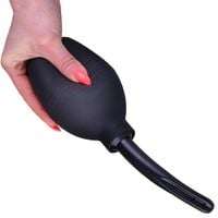 Gruszka Do Lewatywy Wygodna Końcówka Sex Anal CZARNY