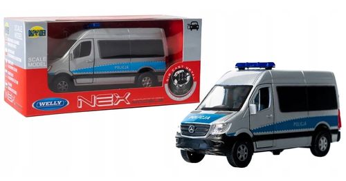 Welly Mercedes-Benz Sprinter Panel Van Policja0215 na Arena.pl