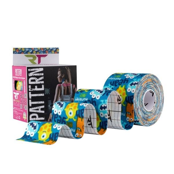 TAŚMA Tejp Kinesiology REA TAPE Pattern [Monstery] zdjęcie 1