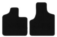 Dywaniki przednie welurowe czarne do: Chrysler Voyager IV 2000-2008 minivan