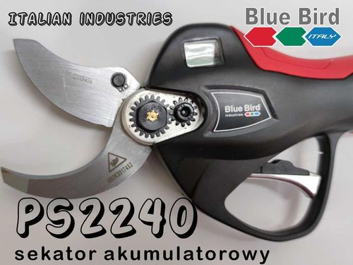 BLUE BIRD PS 22-40 / 4,0 AH SEKATOR NOŻYCE DO ŻYWOPŁOTU OGRODOWY RĘCZNY DO GAŁĘZI ROŚLIN KRZEWÓW KRZAKÓW na Arena.pl