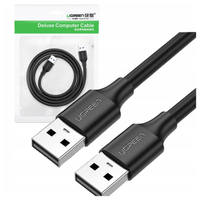 Kabel USB 2.0 M-M UGREEN US102, 1m (czarny)