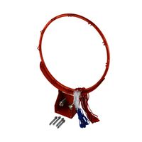 Sprężynowa obręcz 45cm do koszykówki MASTER + siatka