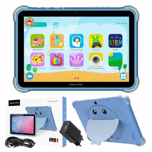 TABLET DZIECIĘCY 10 cal 4 GB pamięć 64 GB WiFi BT aparat Android dla DZIECI na Arena.pl