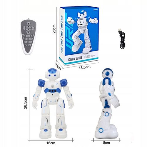 INTELIGENTNY ROBOT RC ZDALNIE STEROWNY GESTEM PILOTEM PROGRAMOWANIE PREZENT na Arena.pl