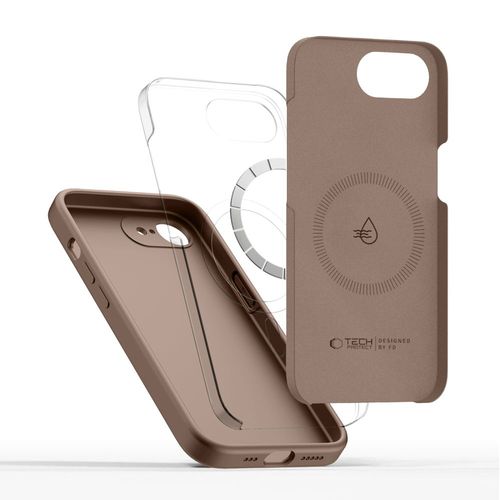 tech-protect silicone magsafe iphone 16e / 17e chocolate brown na Arena.pl