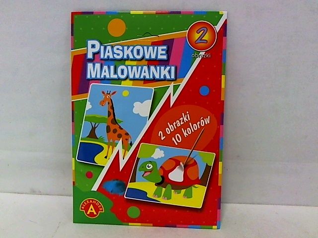 Piaskowa malowanka- zyrafa, zolw 17120 zdjęcie 1