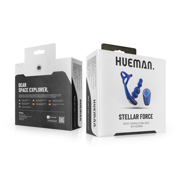 hueman   stellar force butt plug with cockring zdjęcie 2