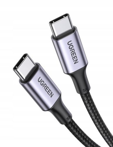 UGREEN MOCNY KABEL PRZEWÓD USB C DO USB-C QC 3.0 PD FCP 100W 5A 480MB/S 3M na Arena.pl