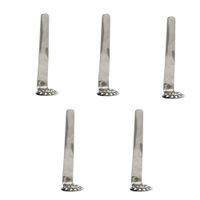 komplet - 5 x sitka metalowe łyżeczka 15 mm