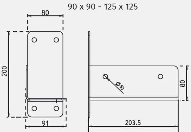 łącznik do belki zielony zdjęcie 3
