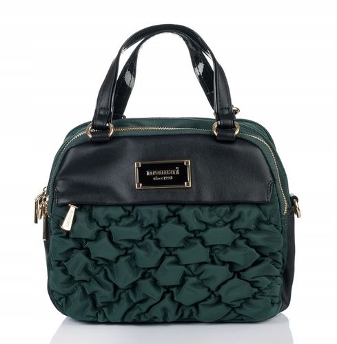 TOREBKA LISTONOSZKA MONNARI PIKOWANA SPORTOWA POJEMNA 3 KOMOROWA Zielona na Arena.pl