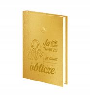 PLANER księgowej tyg. ksiażkowy kalendarz A5 złoty srebrny 2026 grawer