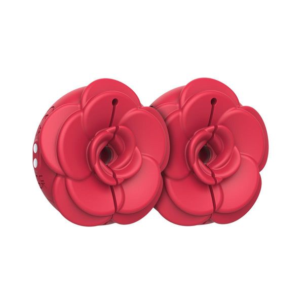 teazers - vibrating nipple clamps - red zdjęcie 8