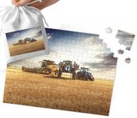 PUZZLE - TRAKTOR CIĄGNIK WZORY DLA MAŁYCH ROLNIKÓW 96EL + WORECZEK