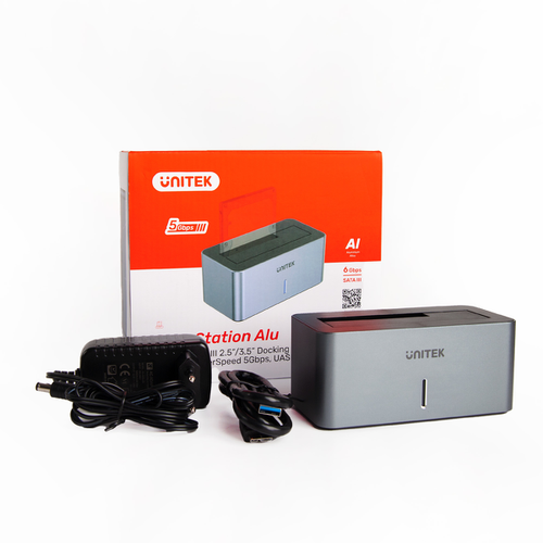 Unitek Stacja dokująca dyski SATA 2,5"/3,5" 5Gbps na Arena.pl