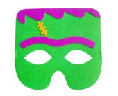 Maska filcowa Frankenstein Zielony Potwór Halloween