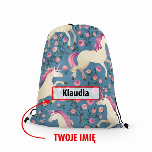 WORKO-PLECAK DZIECIĘCY z Twoim imieniem Jednorożec 128 na Arena.pl