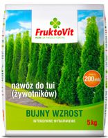 Fruktovit do tui (żywotników) worek 5kg Florovit nawóz wiosenny