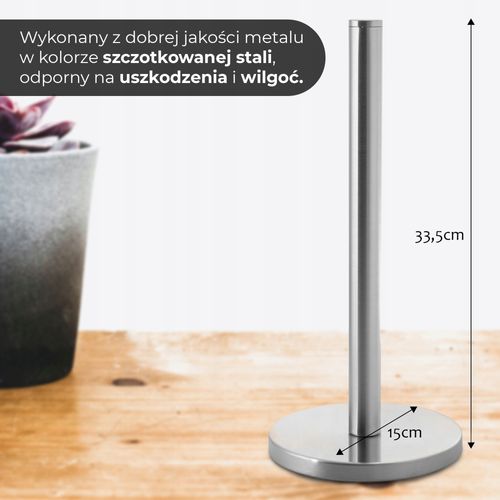 Stojak Na Ręcznik Papierowy 33cm Kuchnia Stal na Arena.pl