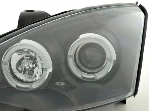 LAMPY  REFLEKTORY Do FORD FOCUS MK1 OD 1998 DO.2001 Roku  RINGI BLACK na Arena.pl