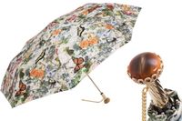 PASOTTI Składana Parasolka 30cm Motyle Klejnoty Manual Włochy LUX