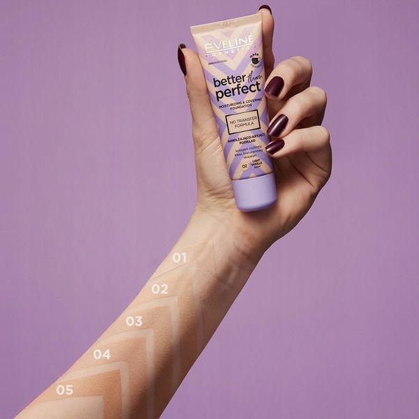 Eveline Cosmetics Better than perfect podkład 02 zdjęcie 3