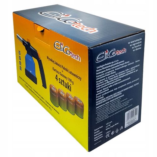 Palnik lutowniczy RK-5004 zasobnik katrusz - 4 sztuk 65500 Elico na Arena.pl