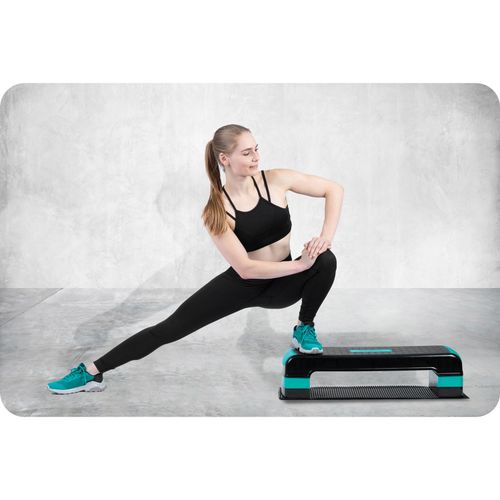 Step do ćwiczeń 3 stopnie NS-402 turkusowy na Arena.pl