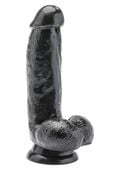 Dildo Z Jądrami Przyssawka Realistyczny Penis 15Cm