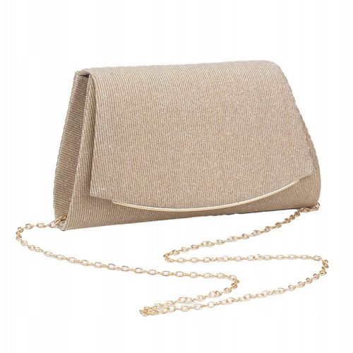 Torebka KOPERTÓWKA WIECZOROWA ŁAŃCUSZEK WIZYTOWA elegancka mała na Arena.pl