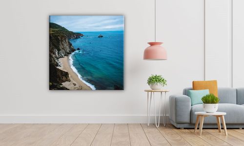 OBRAZ NA PŁÓTNIE 009 Brzeg 50x50cm na Arena.pl