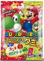 Super Mario Gummy Cola & Melon Soda