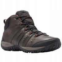 Buty trekkingowe turystyczne Columbia Woodburn II Mid Waterproof Brązowe 45