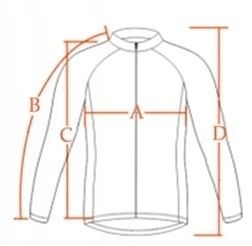 Bluza Do Jazdy Na Rowerze Z Odblaskami Męska Rozpinana Wiosenna Ciepła XL na Arena.pl