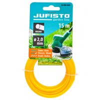 ŻYŁKA TNĄCA DO KOS I PODKASZAREK 2 MM 15 MB JUFISTO OKRĄGŁA