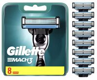 Oryginalne Wkłady Gillette Mach3 8 szt. | Gładkie i Precyzyjne Golenie