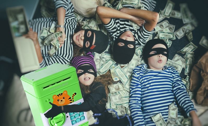 Skarbonka SEJF z Kotkiem na KOD zdjęcie 3