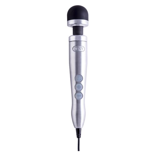 Masażer - Doxy Number 3 Wand Massager Silver na Arena.pl