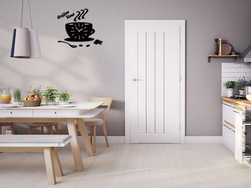 zegar ścienny coffee time filiżanka satin na Arena.pl