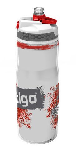Bidon rowerowy termiczny Contigo Devon 650 ml - czerwony na Arena.pl