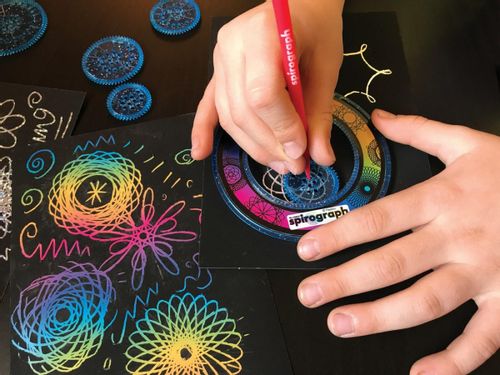Spirograf Zestaw Do Zdrapywania na Arena.pl