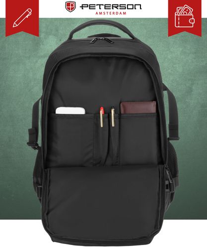 plecak ptn hy242-7048 black na Arena.pl