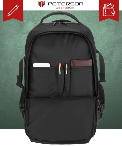 plecak ptn hy242-7048 black zdjęcie 5