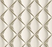 TAPETA WZÓR GEOMETRYCZNY 3D WINYLOWA NA FLIZELINIE
