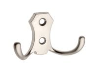 wieszak odlewany w kolorze satyna 2 średni - v-wzb0k2402m