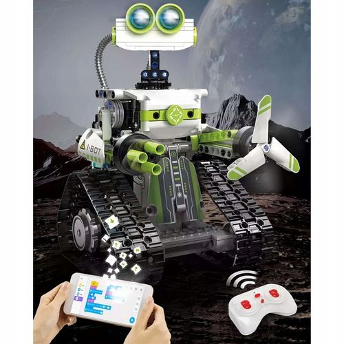 CADA KLOCKI TECHNIC ROBOT PROGRAMOWANY BOT 434EL. STEROWANY Z LED na Arena.pl