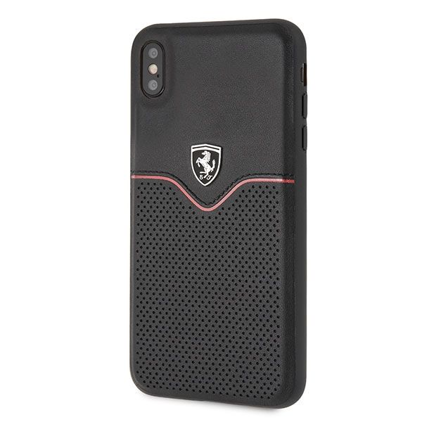 Etui Ferrari do iPhone XS Max, Czarny zdjęcie 2