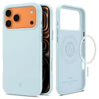 etui spigen silicone fit magsafe na iphone 17 pro max - niebieskie