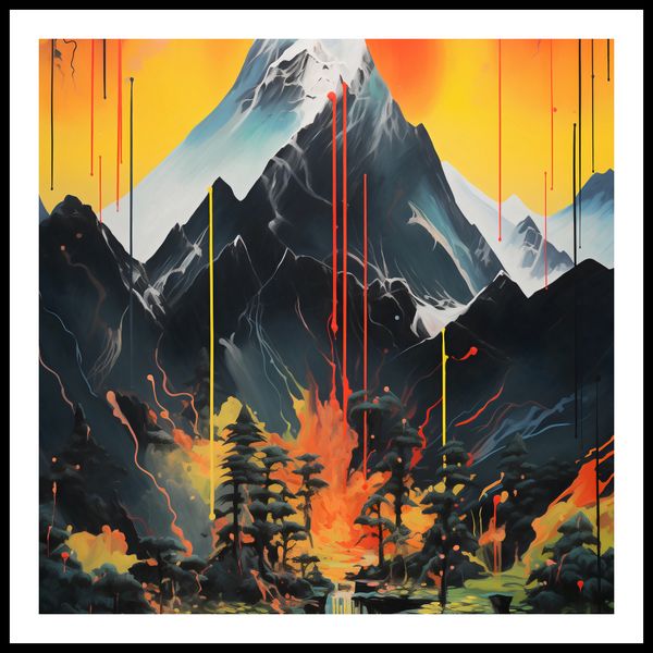 Plakat 60x60cm Górska Alchemia zdjęcie 3